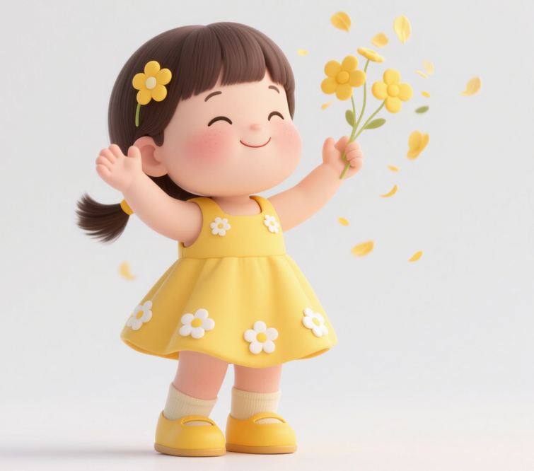 寶寶免費取名丨黃姓好聽又押韻的女孩名字