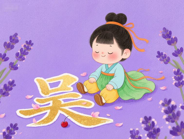 蛇年聰明有靈氣的女孩名姓吳